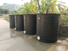 惠州某電鍍公司采購杰森容器PE圓桶用于電鍍廢水